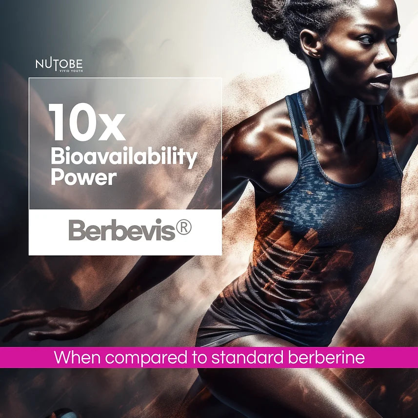 Berberine CoQ10 Phytosome | 10x Bioavailability Formula | Supports Metabolic Harmony, Energy & Bloating Relief | 22 Day Supply | 90 Capsules